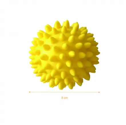 Masážna loptička – ježko 8 cm — náhľad 2