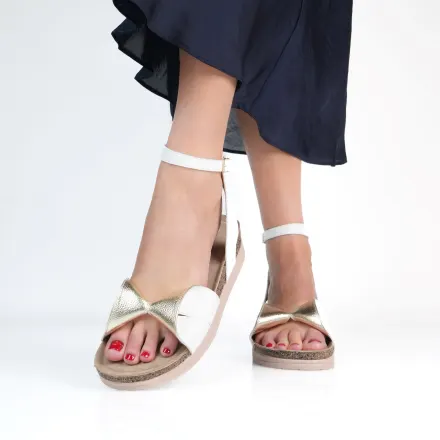 Summer Geisha Gold White